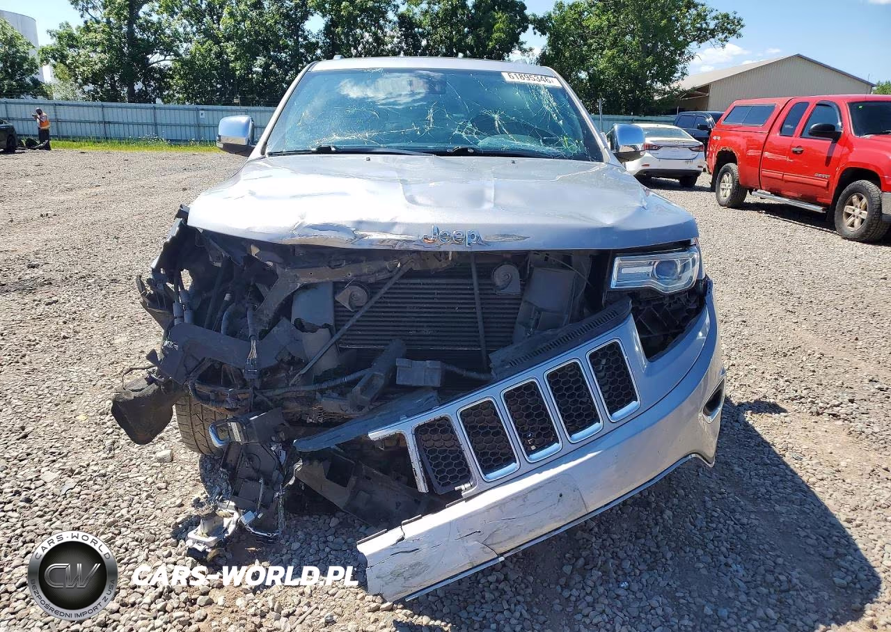 2014 Jeep Grand Cherokee Overland VIN:1C4RJFCM8EC505392 - 5