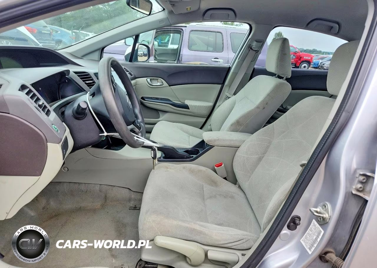 2012 Honda Civic Lx VIN:19XFB2F59CE055531 - 7