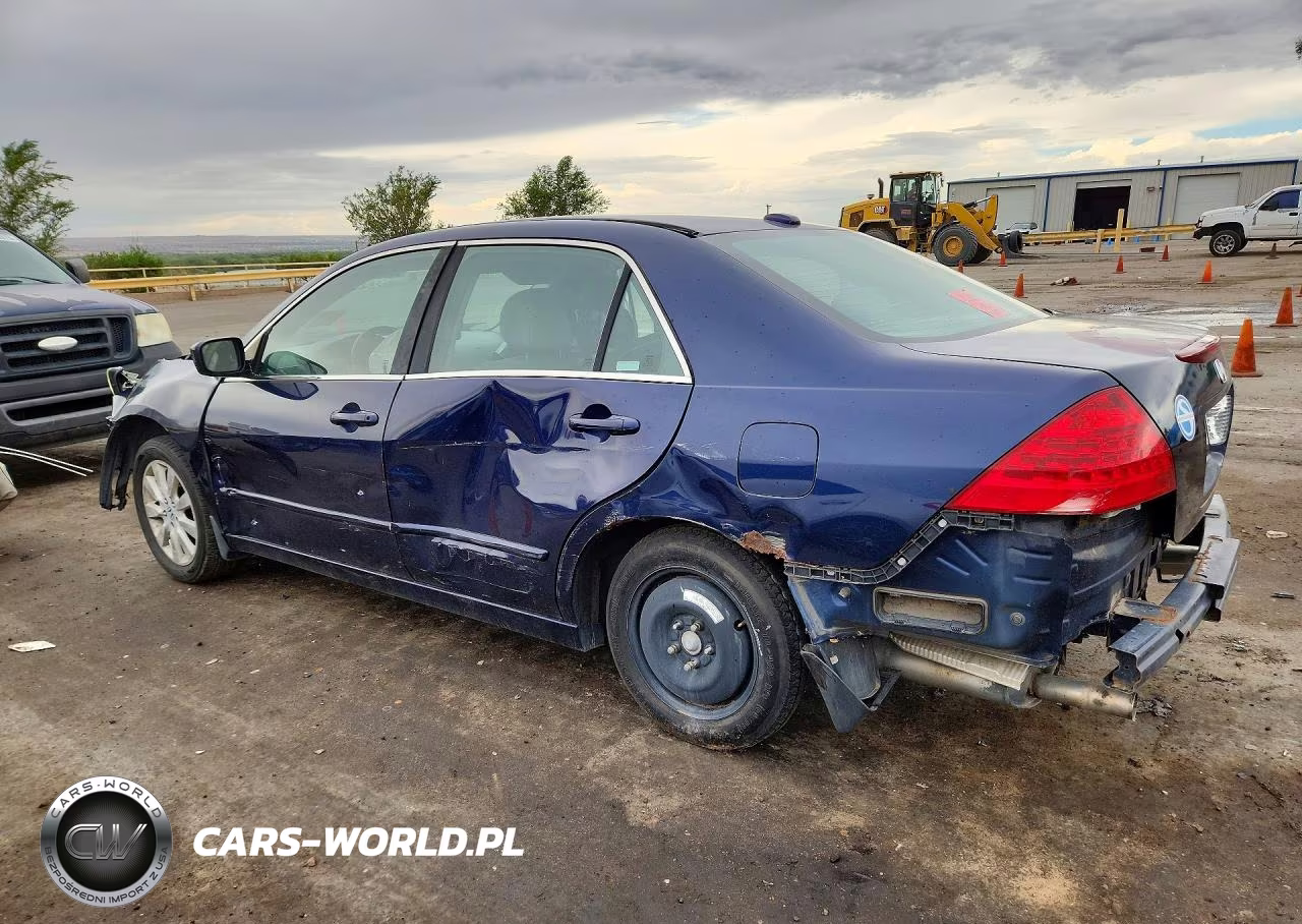 2007 Honda Accord Ex VIN:1HGCM665X7A063989 - 2