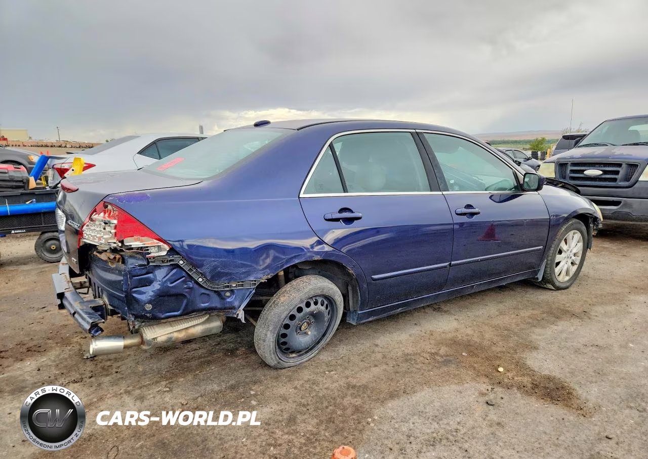 2007 Honda Accord Ex VIN:1HGCM665X7A063989 - 3
