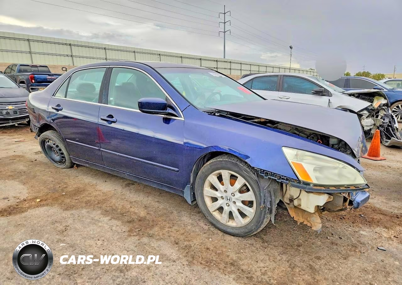 2007 Honda Accord Ex VIN:1HGCM665X7A063989 - 4