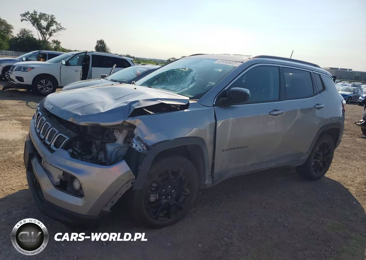 2022 Jeep Compass VIN:3C4NJDFBXNT133183 - 1