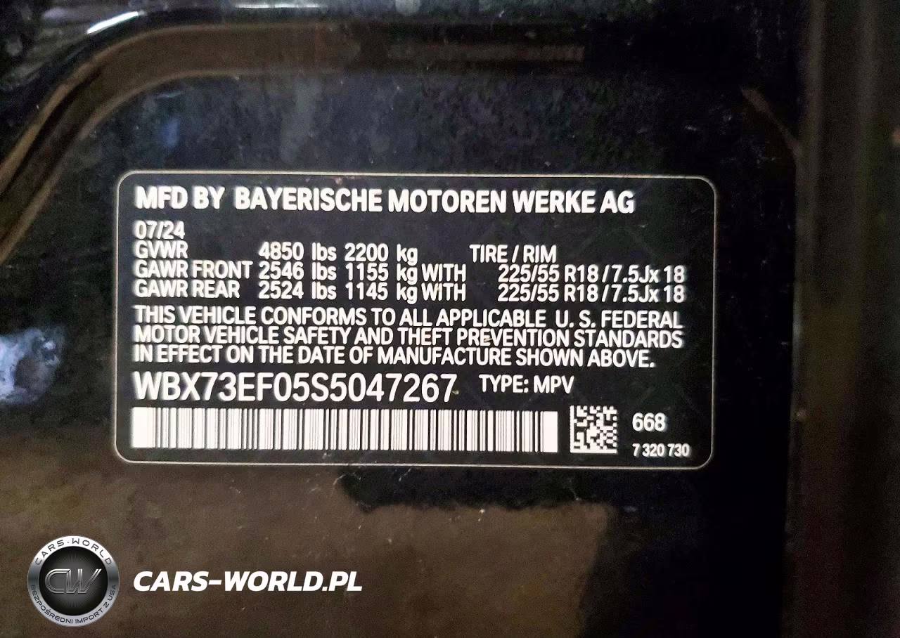 2025 BMW X1 xDrive28I VIN:WBX73EF05S5047267 - 12