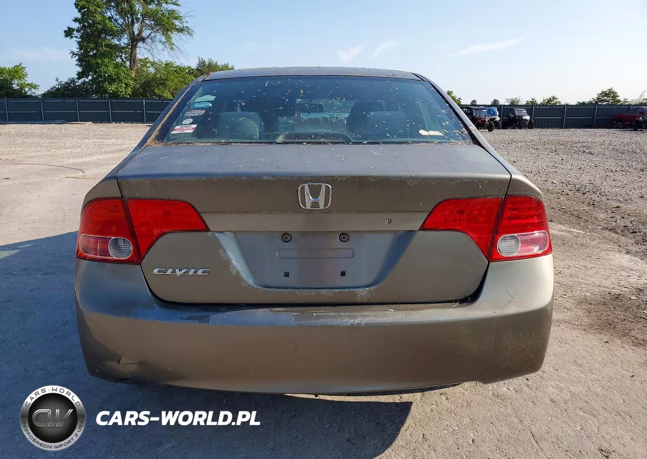 2007 Honda Civic Ex VIN:1HGFA16897L005976 - 6