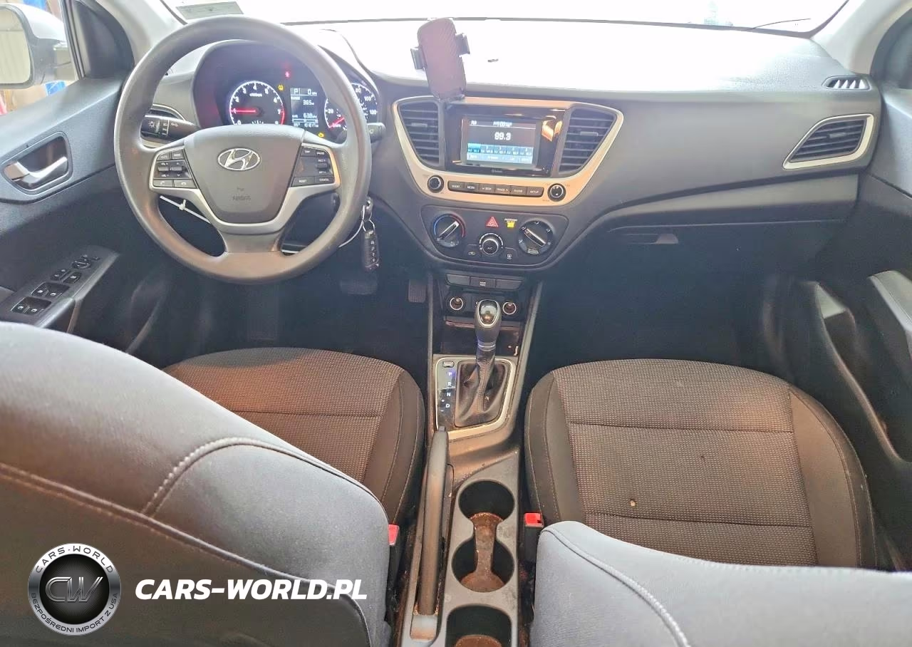 2019 Hyundai Accent Se VIN:3KPC24A38KE066684 - 8