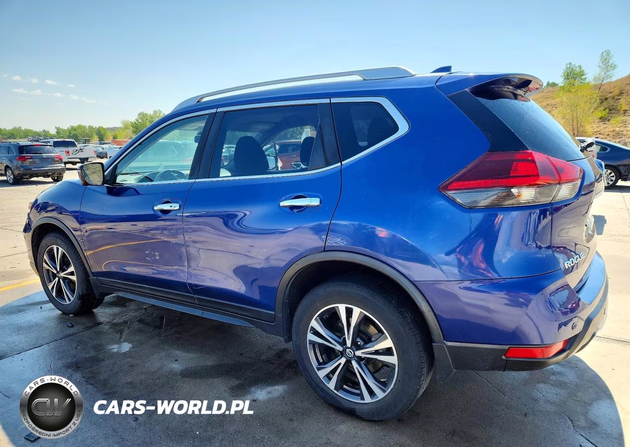 2019 Nissan Rogue Sv VIN:JN8AT2MV0KW391720 - 2