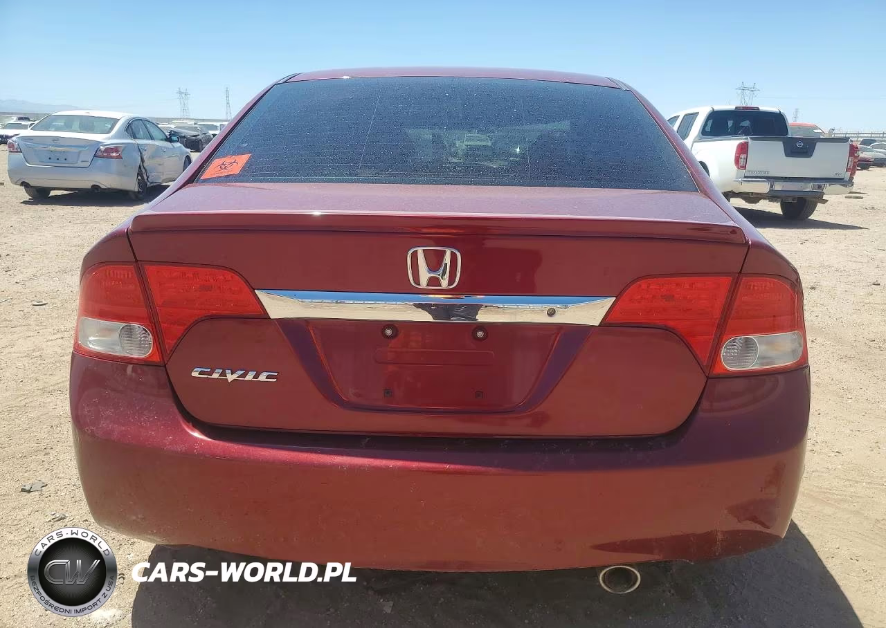 2009 Honda Civic Lx-S VIN:19XFA16659E018264 - 6