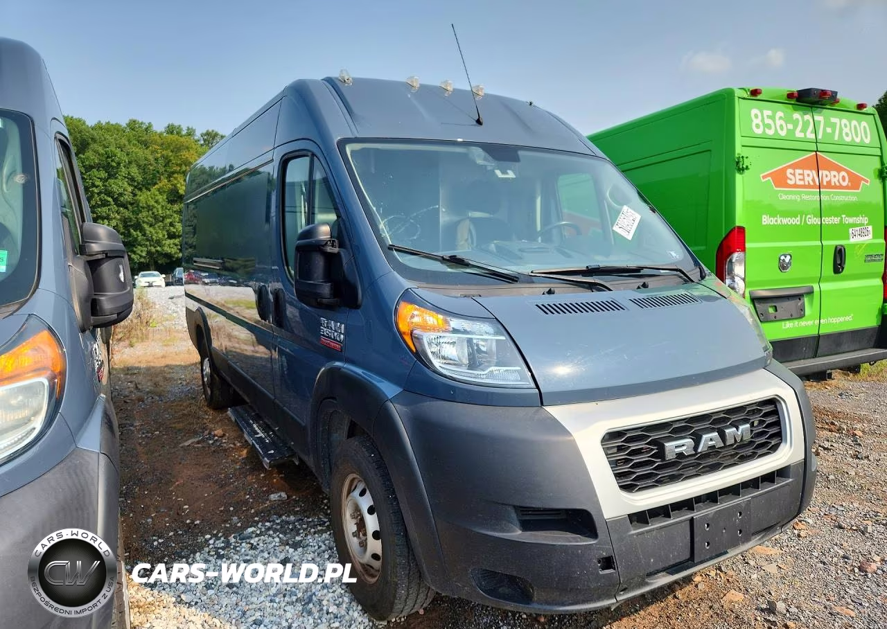 2020 Ram Promaster 3500 Delivery Van VIN:3C6URVJG9LE145363 - 4