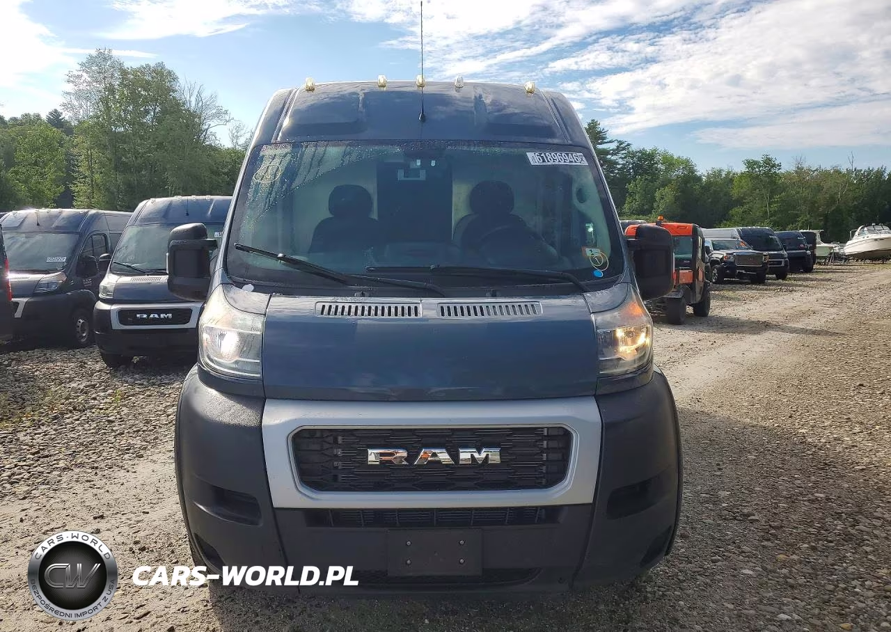 2020 Ram Promaster 3500 Delivery Van VIN:3C6URVJGXLE128894 - 5