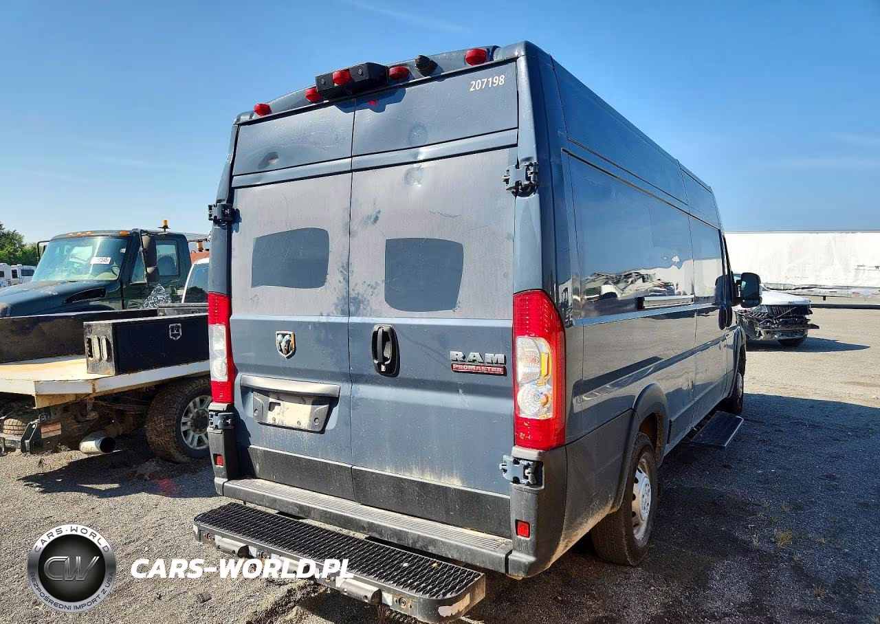 2021 Ram Promaster 3500 Delivery Van VIN:3C6MRVJG1ME535455 - 3