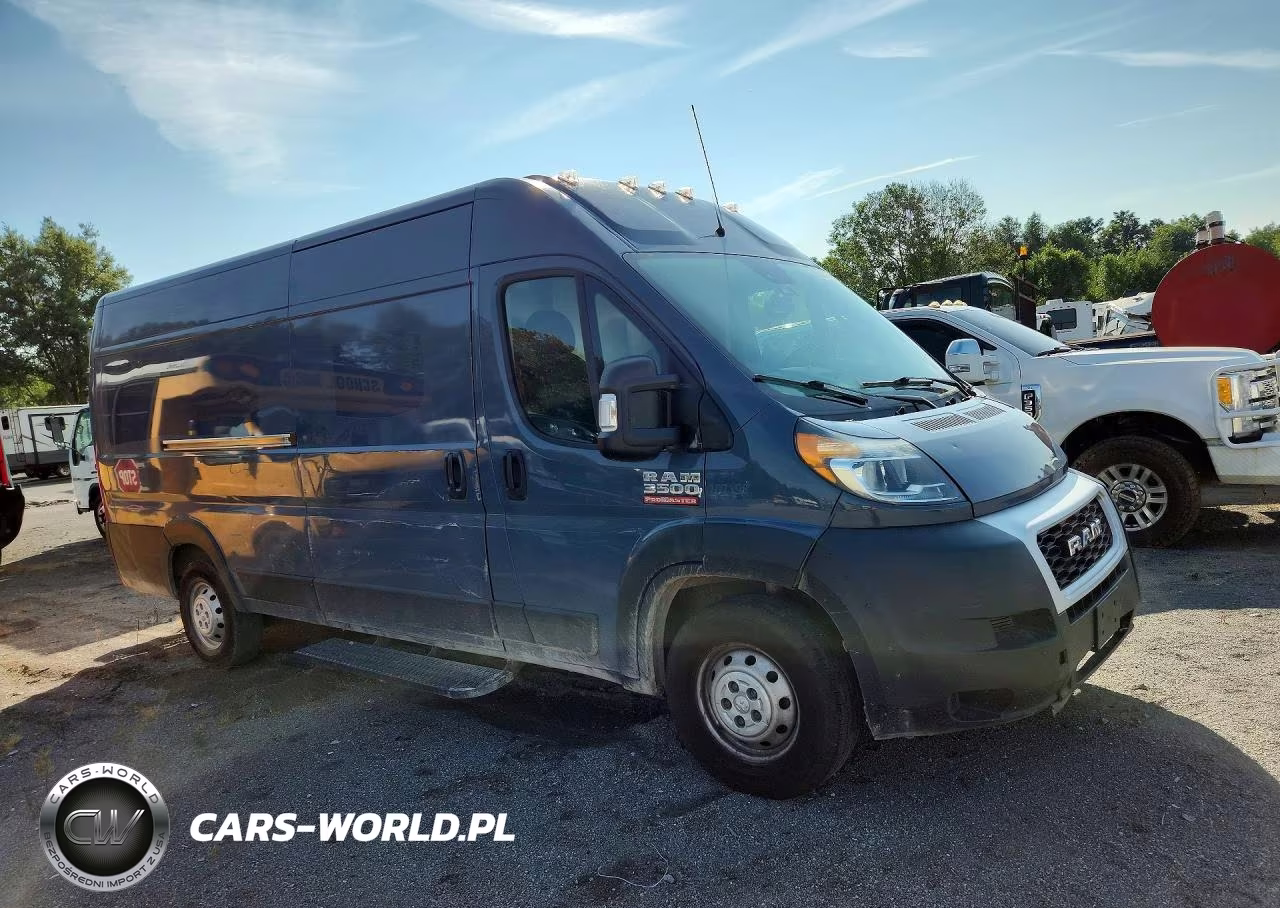 2021 Ram Promaster 3500 Delivery Van VIN:3C6MRVJG1ME535455 - 4