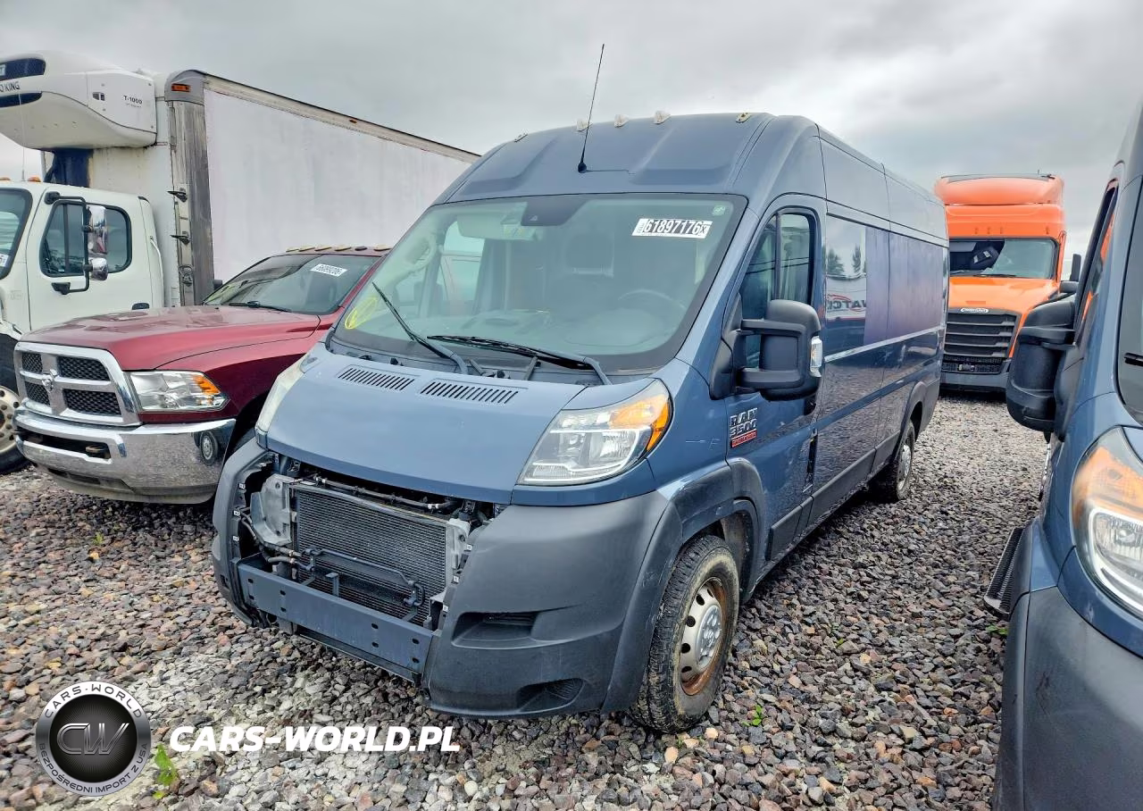 2021 Ram Promaster 3500 Delivery Van VIN:3C6MRVJG7ME536304 - 1