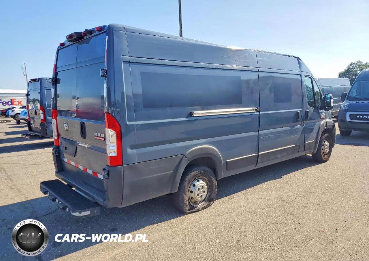 2021 Ram Promaster 3500 Delivery Van VIN:3C6MRVJG6ME550131 - 3