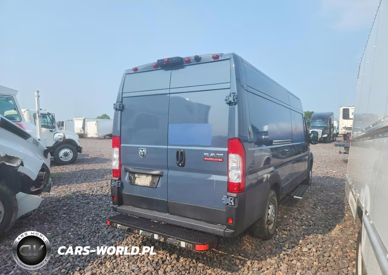 2021 Ram Promaster 3500 Delivery Van VIN:3C6MRVJG7ME550221 - 3