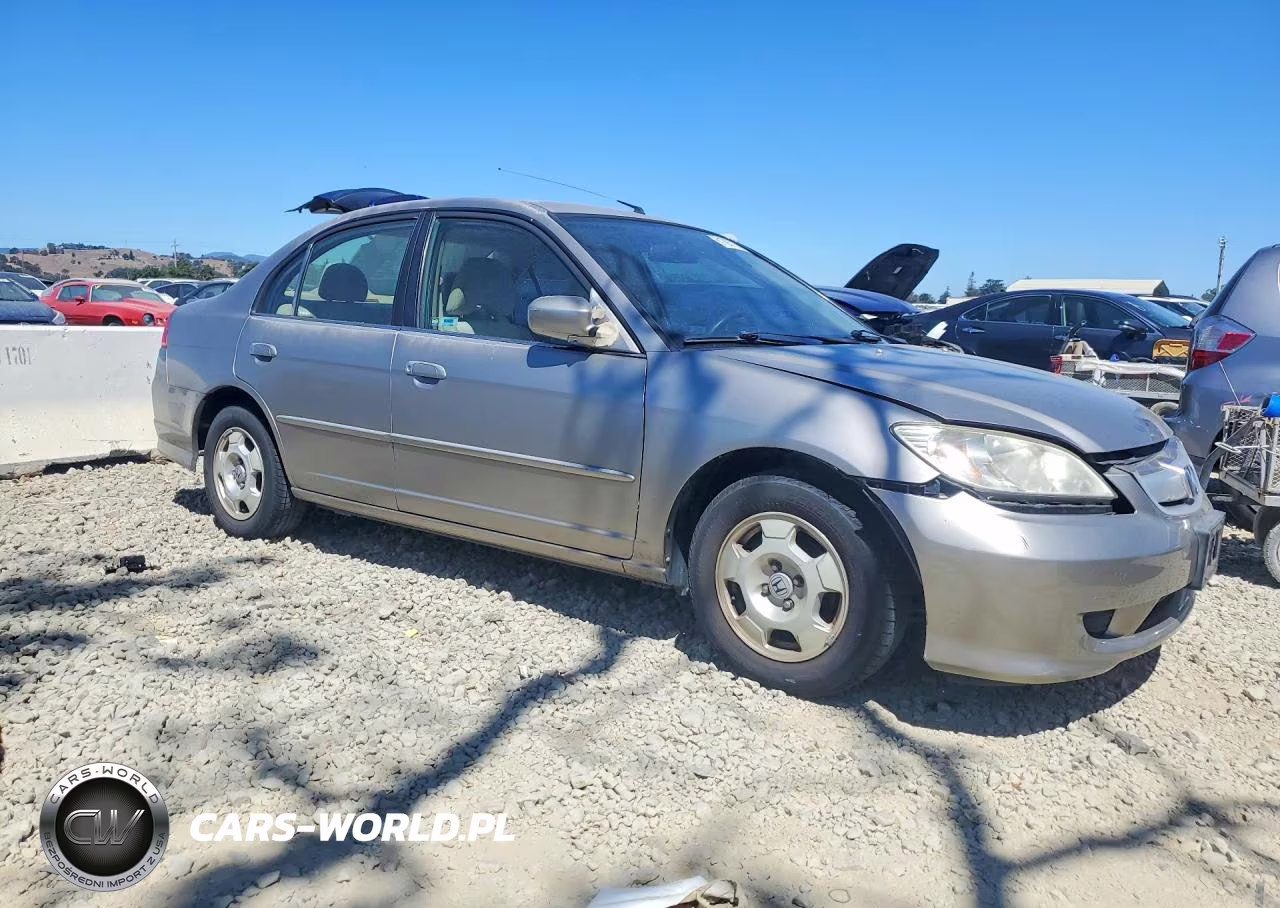 2005 Honda Civic Hybrid VIN:JHMES96645S014865 - 4