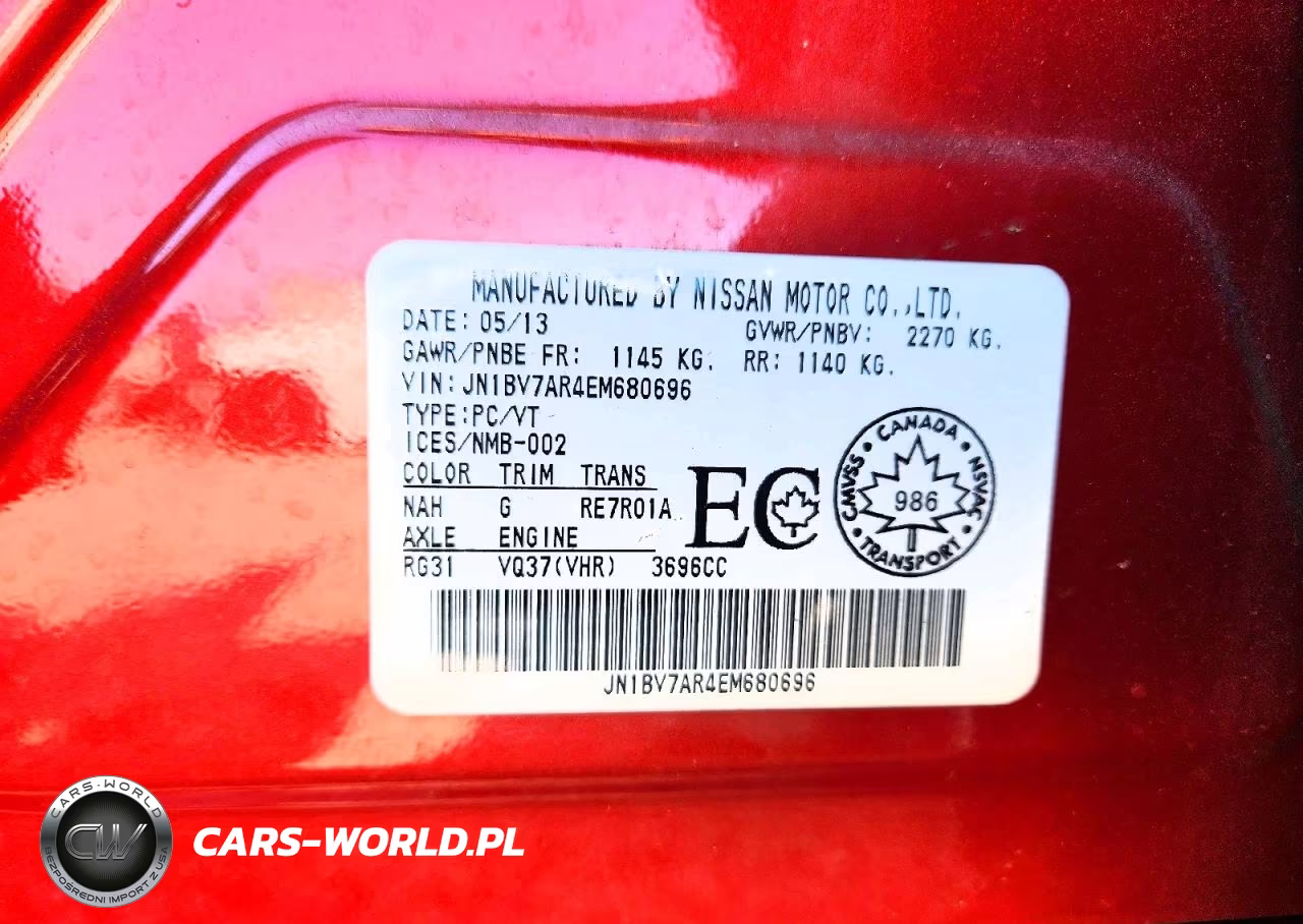 2014 Infiniti Q50 Base VIN:JN1BV7AR4EM680696 - 12