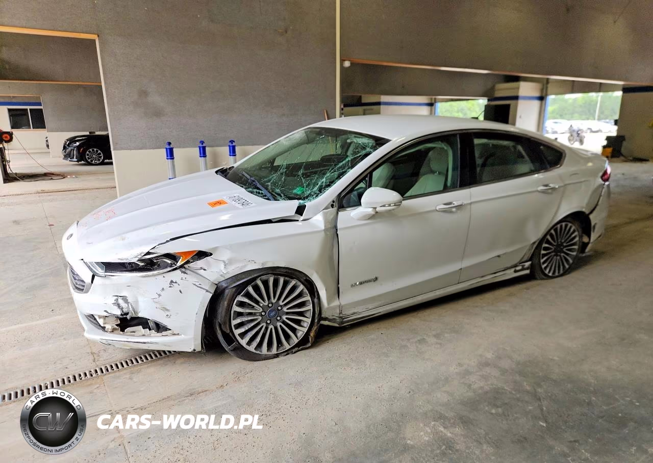 2017 Ford Fusion Titanium Hev VIN:3FA6P0RU0HR360026 - 1