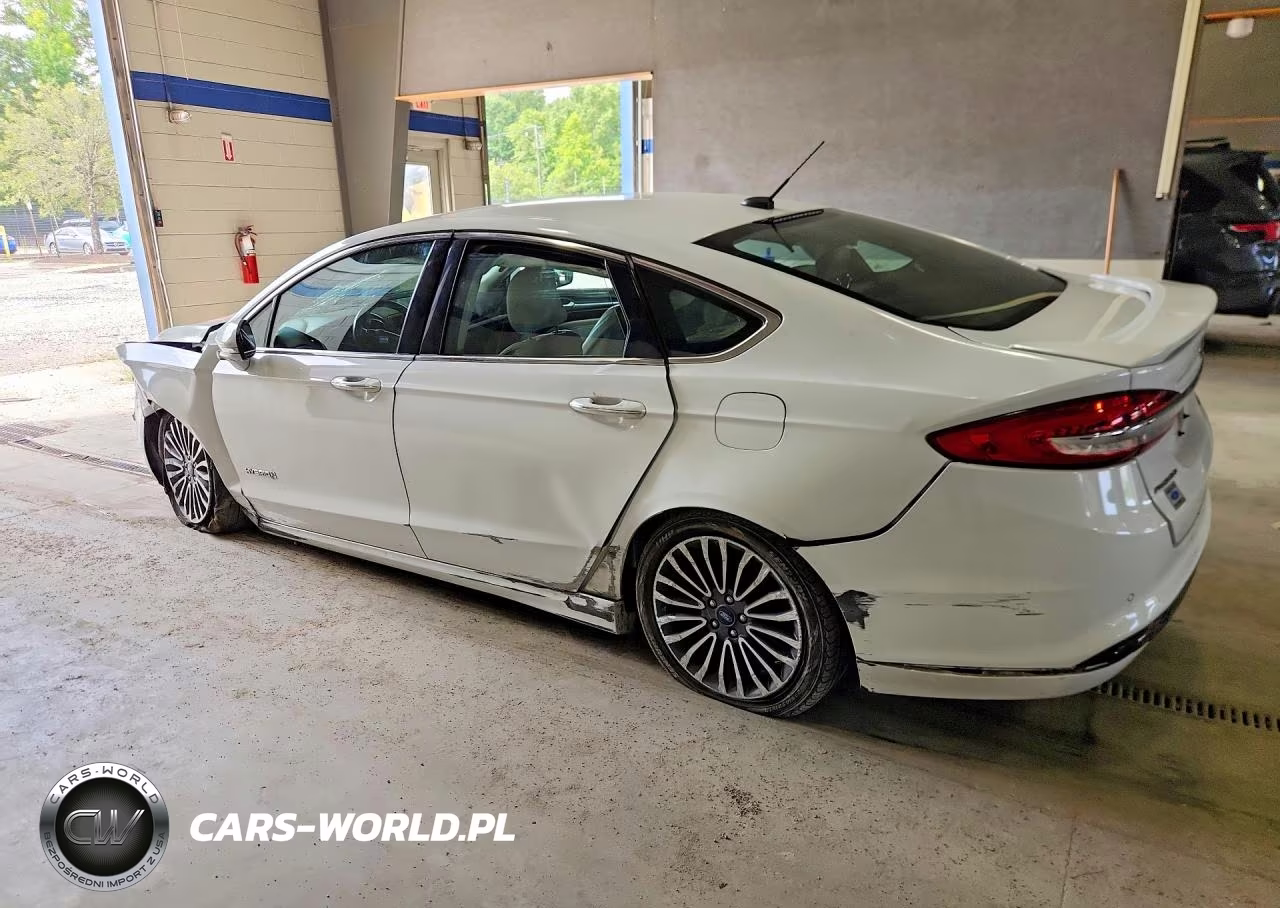 2017 Ford Fusion Titanium Hev VIN:3FA6P0RU0HR360026 - 2