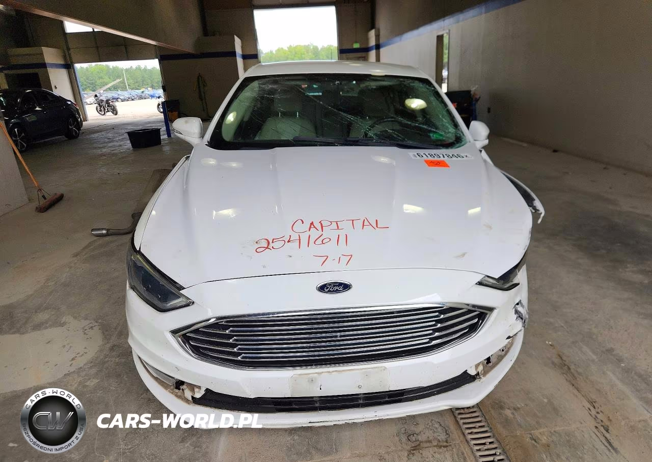 2017 Ford Fusion Titanium Hev VIN:3FA6P0RU0HR360026 - 5