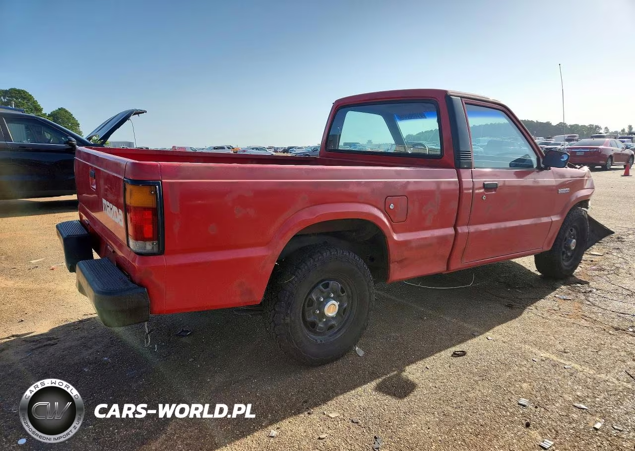 1990 Mazda B2200 Short Bed VIN:JM2UF1137L0925583 - 3