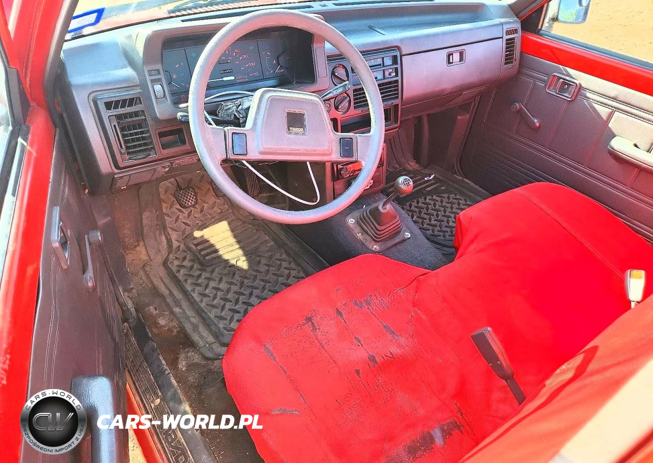 1990 Mazda B2200 Short Bed VIN:JM2UF1137L0925583 - 8