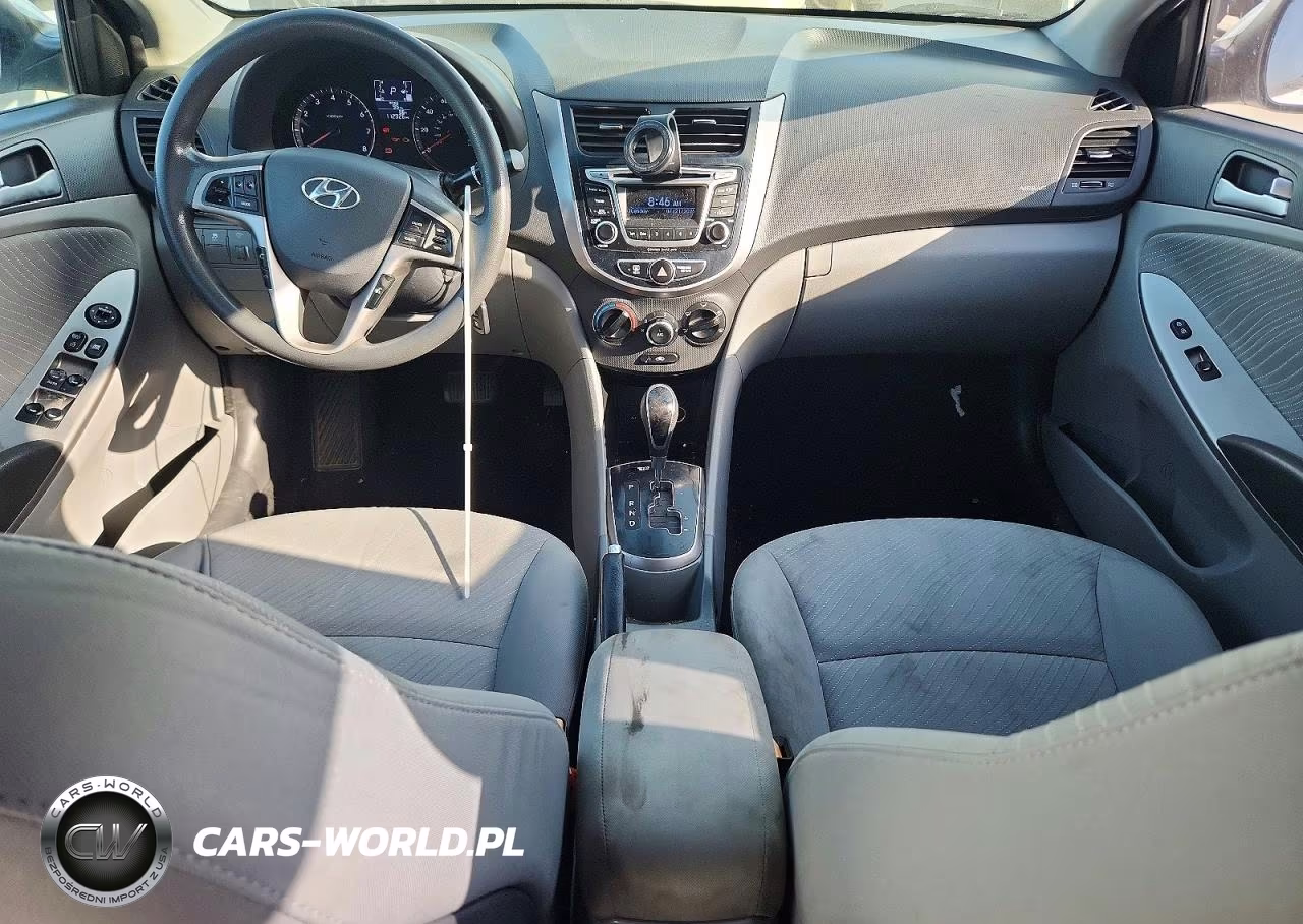 2015 Hyundai Accent Gls VIN:KMHCU4AE6FU822138 - 8