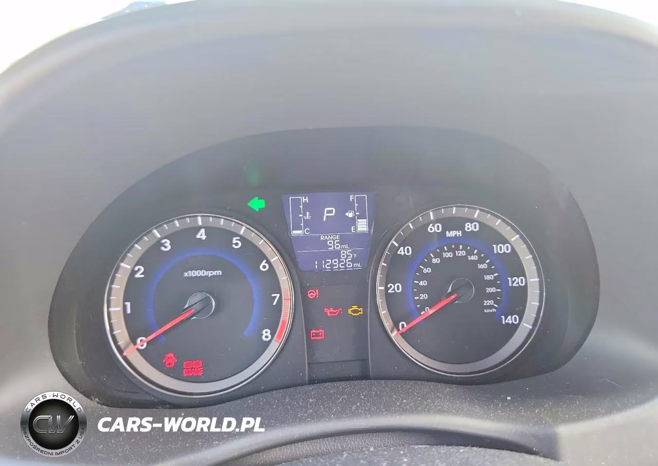 2015 Hyundai Accent Gls VIN:KMHCU4AE6FU822138 - 9