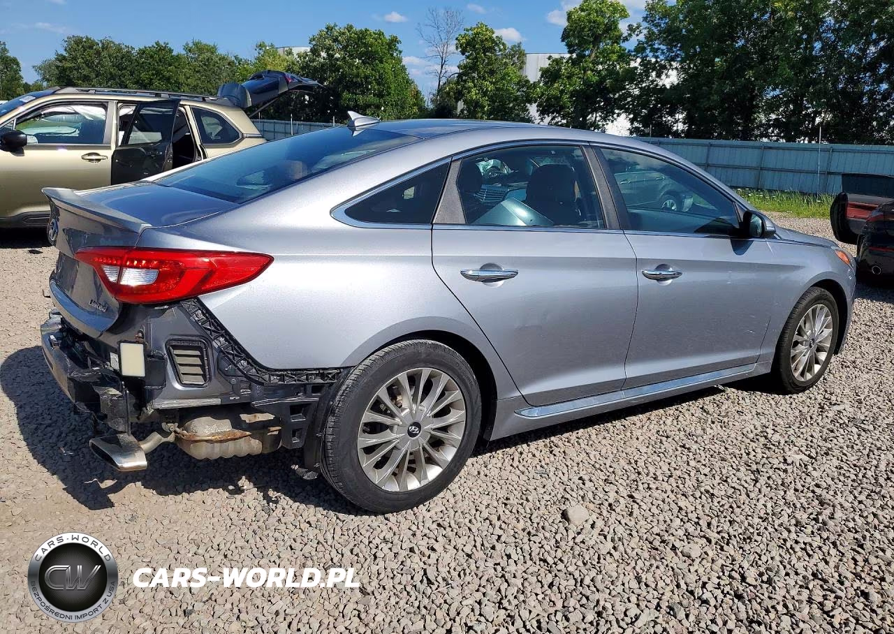 2015 Hyundai Sonata Limited VIN:5NPE34AF8FH014232 - 3