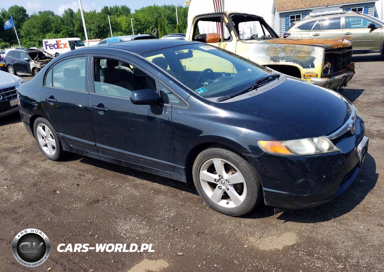 2008 Honda Civic Ex VIN:2HGFA15838H305254 - 4