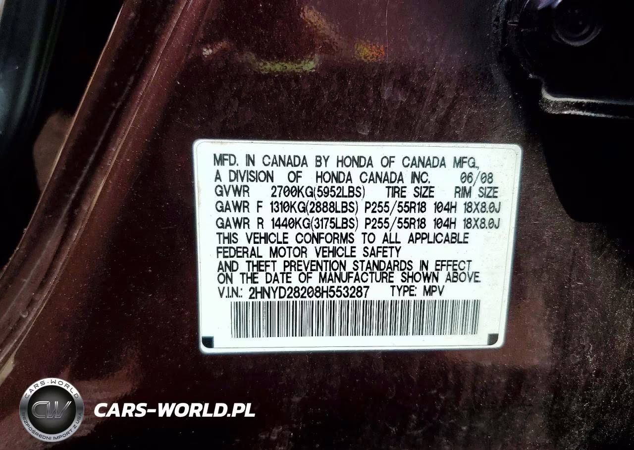 2008 Acura Mdx VIN:2HNYD28208H553287 - 14