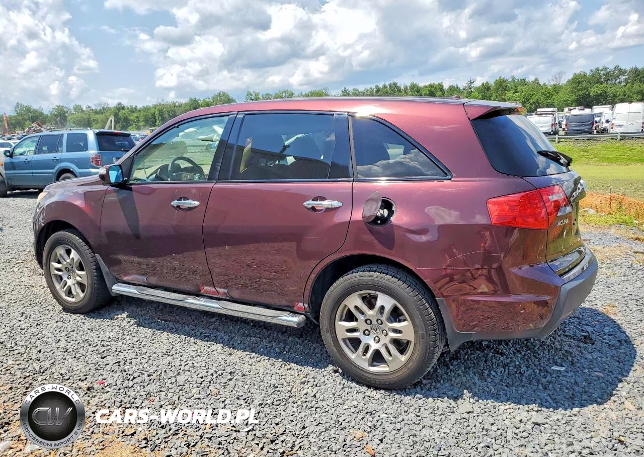 2008 Acura Mdx VIN:2HNYD28208H553287 - 2