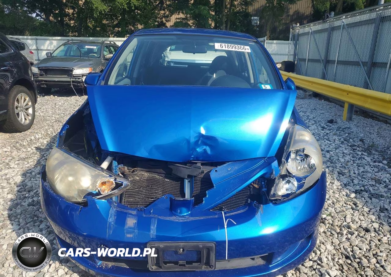 2008 Honda Fit VIN:JHMGD38418S046205 - 5