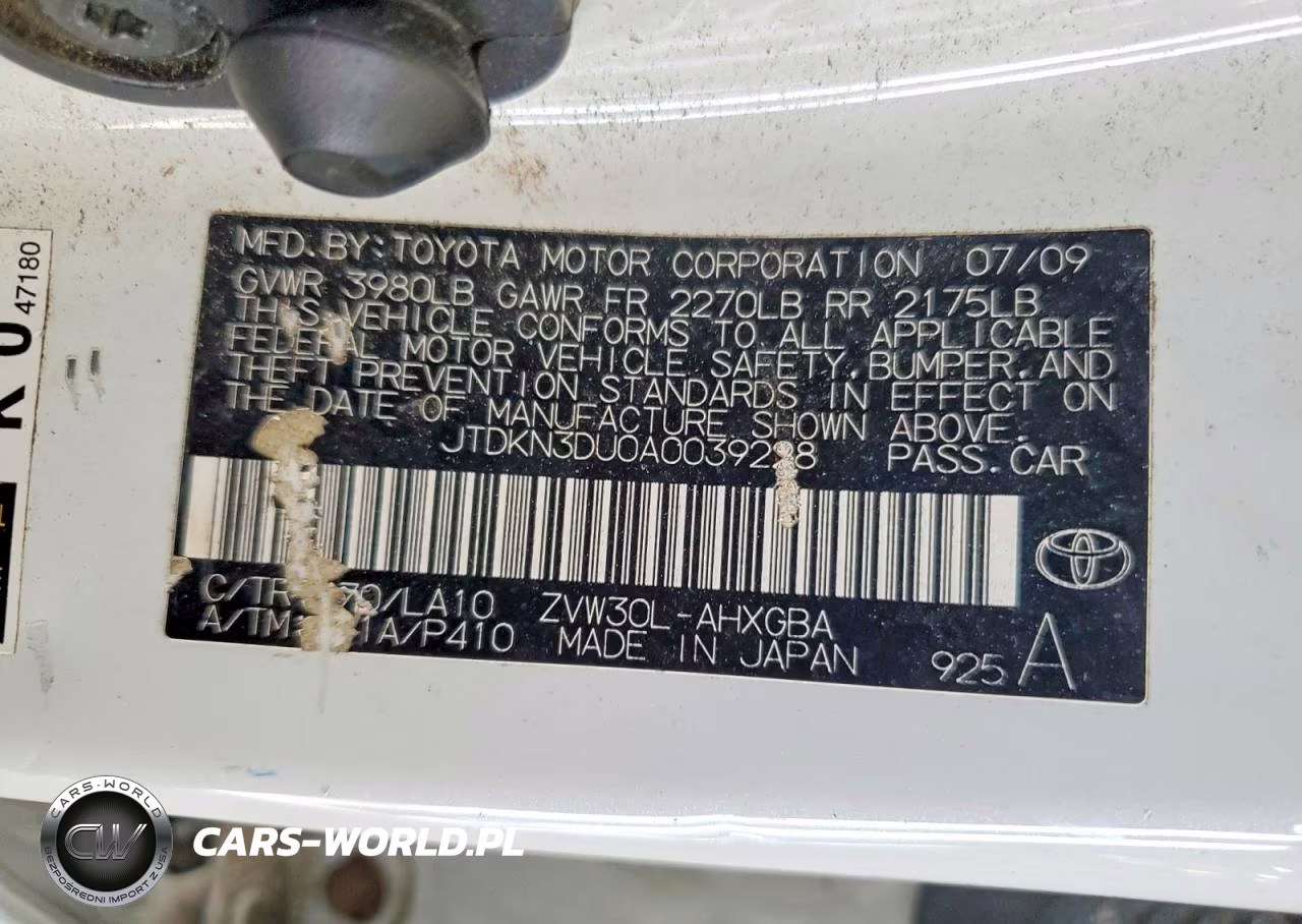 2010 Toyota Prius V VIN:JTDKN3DU0A0039228 - 13