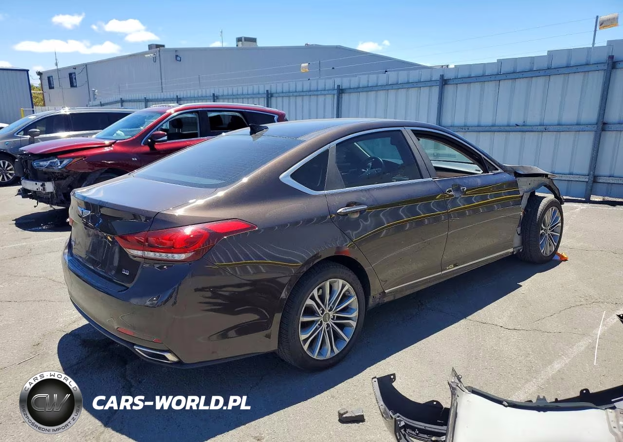 2017 Genesis G80 3.8 VIN:KMHGN4JEXHU176815 - 3