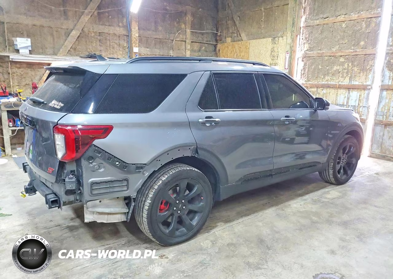 2021 Ford Explorer St VIN:1FM5K8GC6MGA80394 - 3