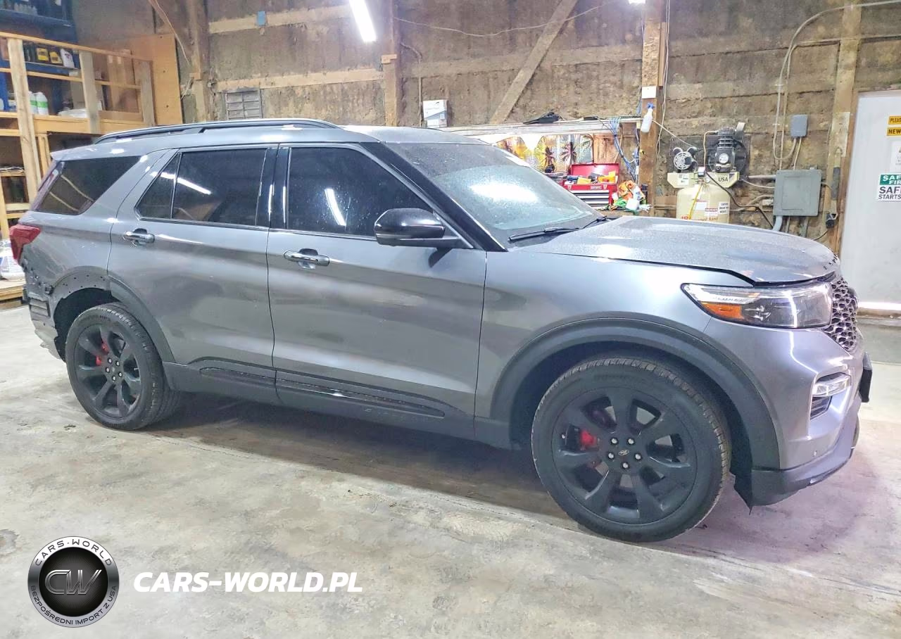 2021 Ford Explorer St VIN:1FM5K8GC6MGA80394 - 4