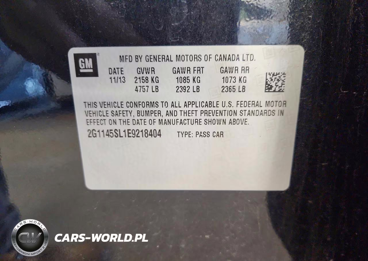 2014 Chevrolet Impala Ltz VIN:2G1145SL1E9218404 - 12