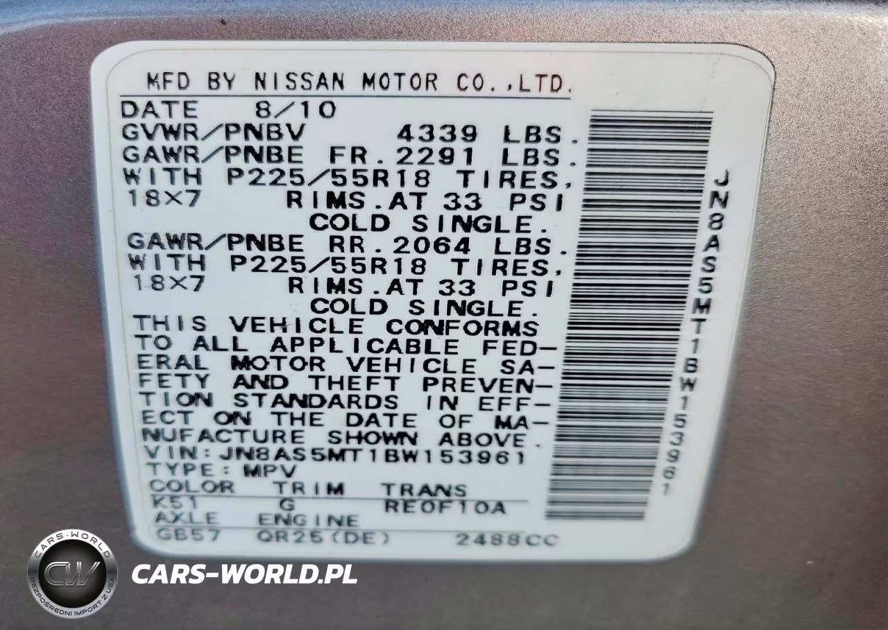 2011 Nissan Rogue S VIN:JN8AS5MT1BW153961 - 14