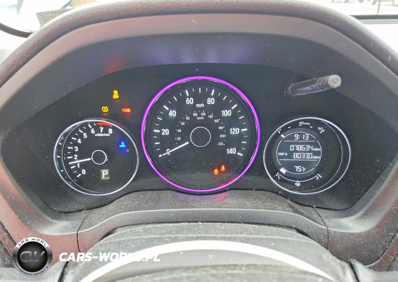 2020 Honda Hr-V Lx VIN:3CZRU6H36LM700923 - 9