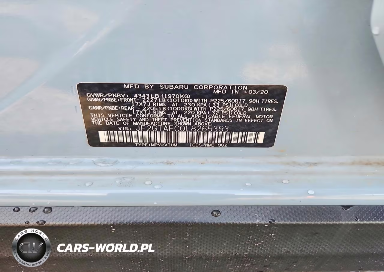 2020 Subaru Crosstrek Premium VIN:JF2GTAEC0L8265393 - 13