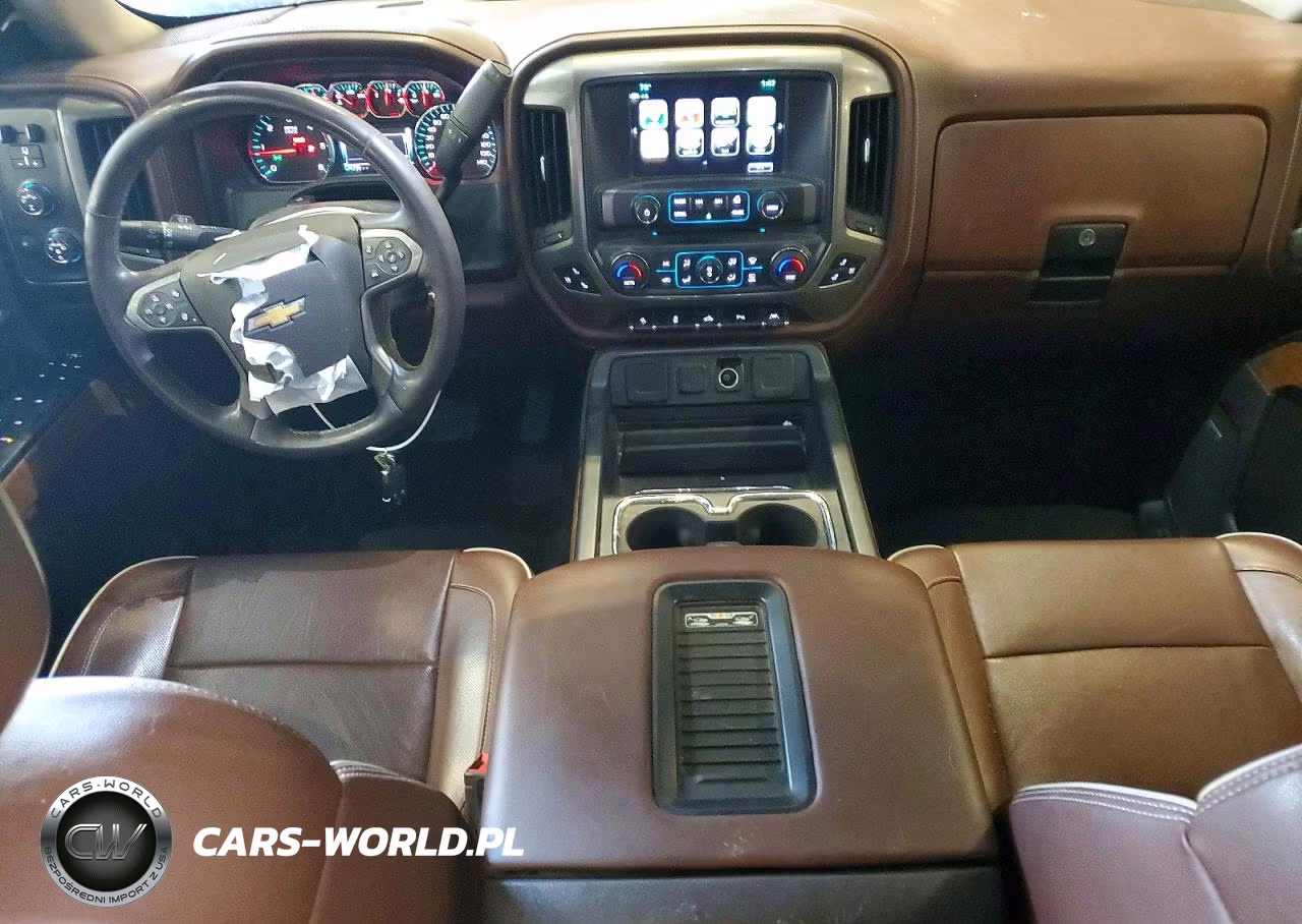 2017 Chevrolet Silverado K1500 High Country VIN:3GCUKTECXHG436801 - 8