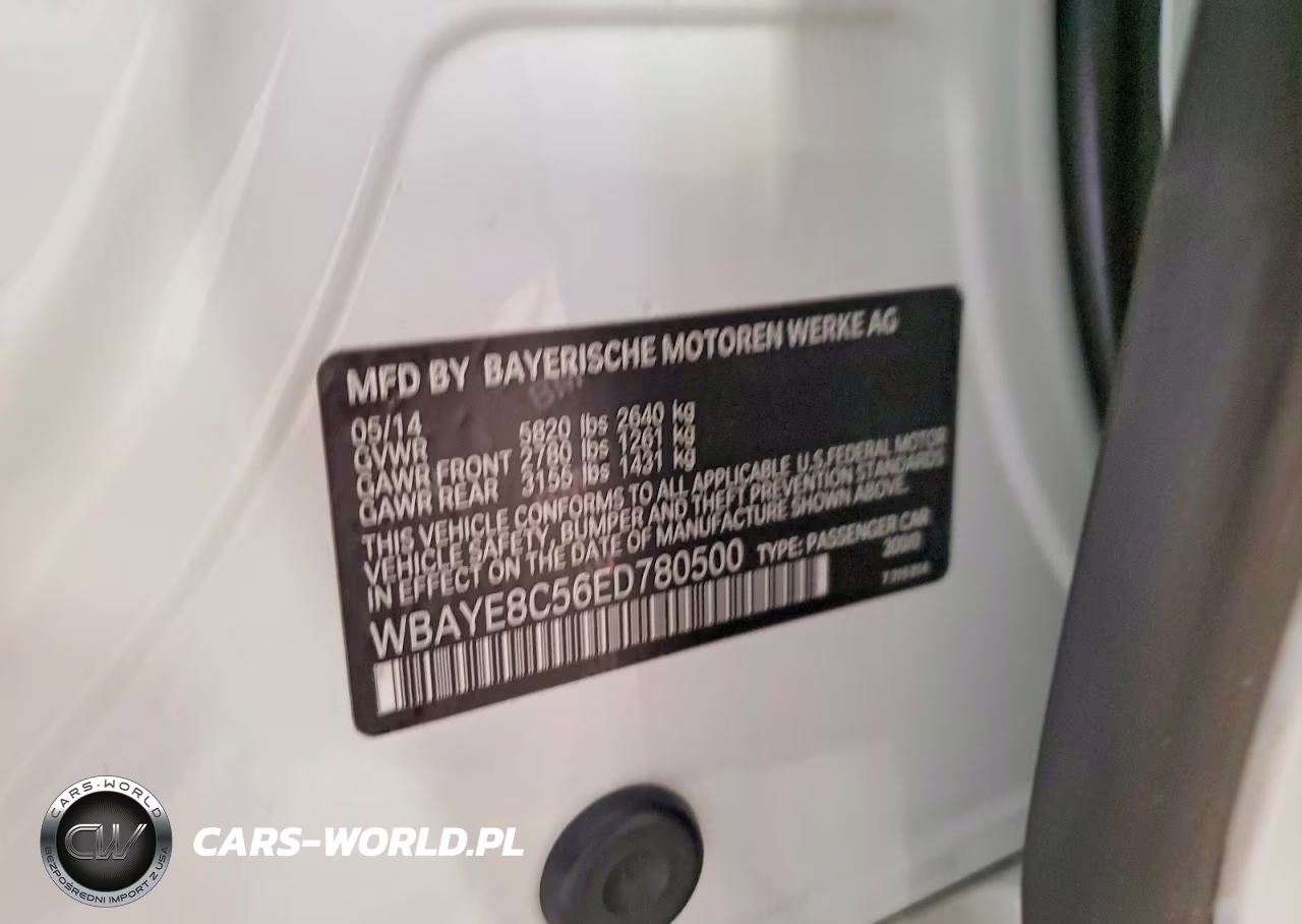 2014 BMW 750 Li VIN:WBAYE8C56ED780500 - 12