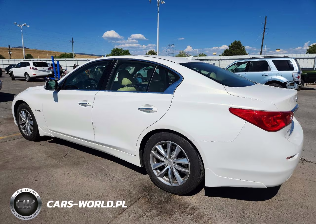 2014 Infiniti Q50 Hybrid Premium VIN:JN1AV7AR5EM702345 - 2