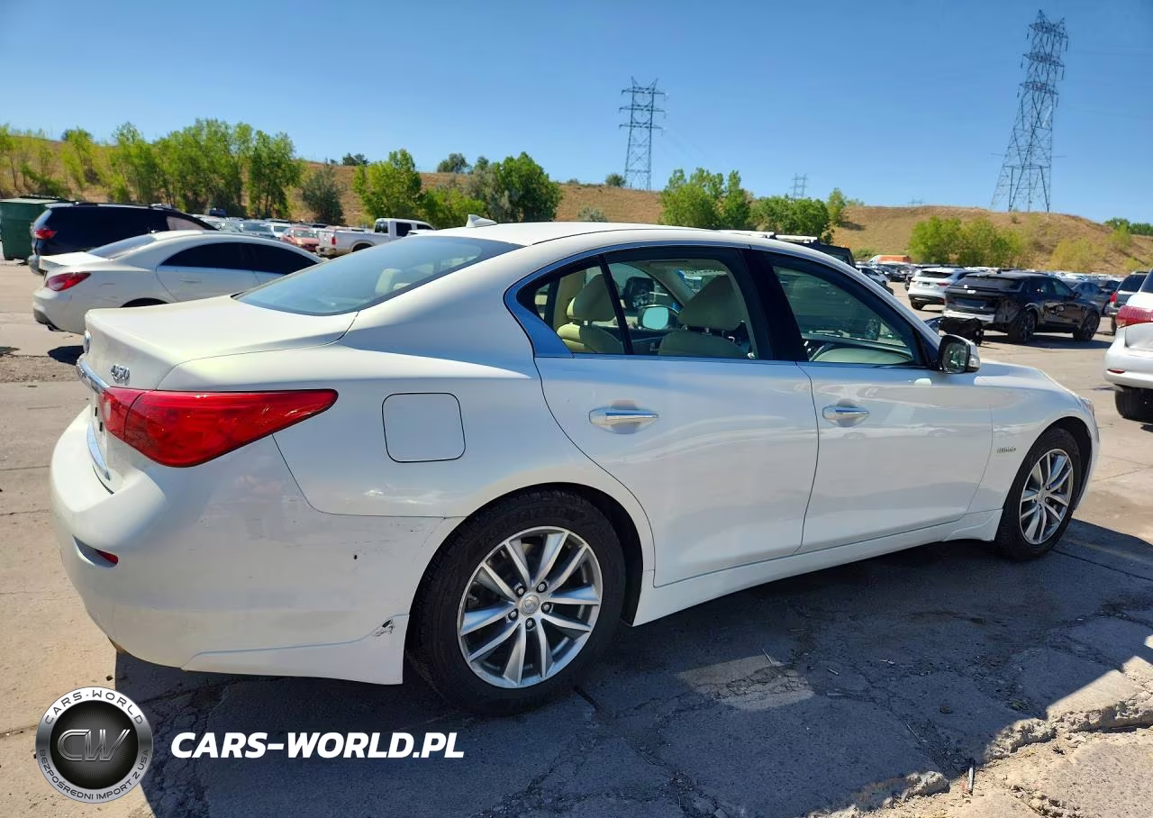 2014 Infiniti Q50 Hybrid Premium VIN:JN1AV7AR5EM702345 - 3