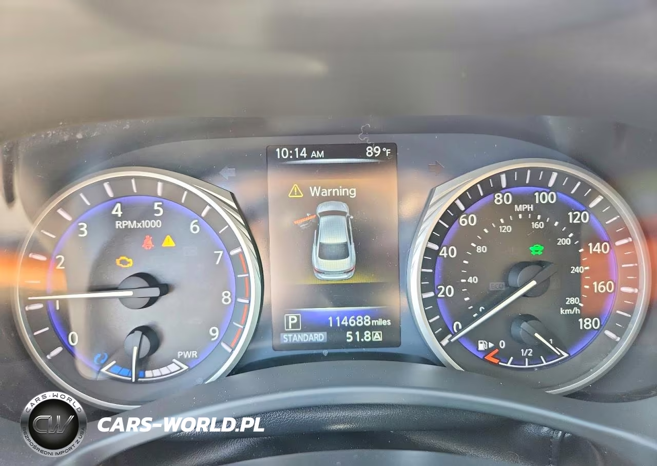 2014 Infiniti Q50 Hybrid Premium VIN:JN1AV7AR5EM702345 - 9