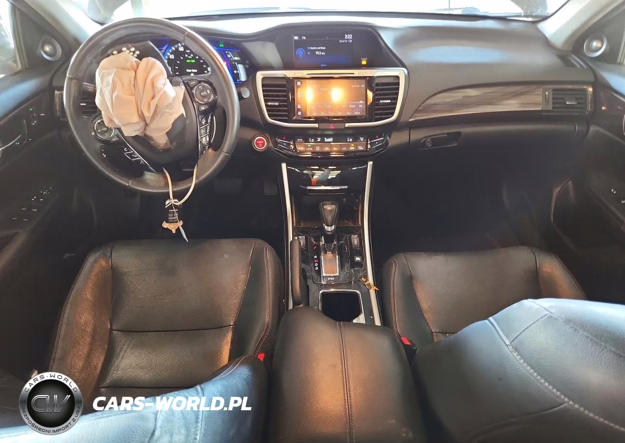2017 Honda Accord Touring Hybrid VIN:JHMCR6F74HC019993 - 8