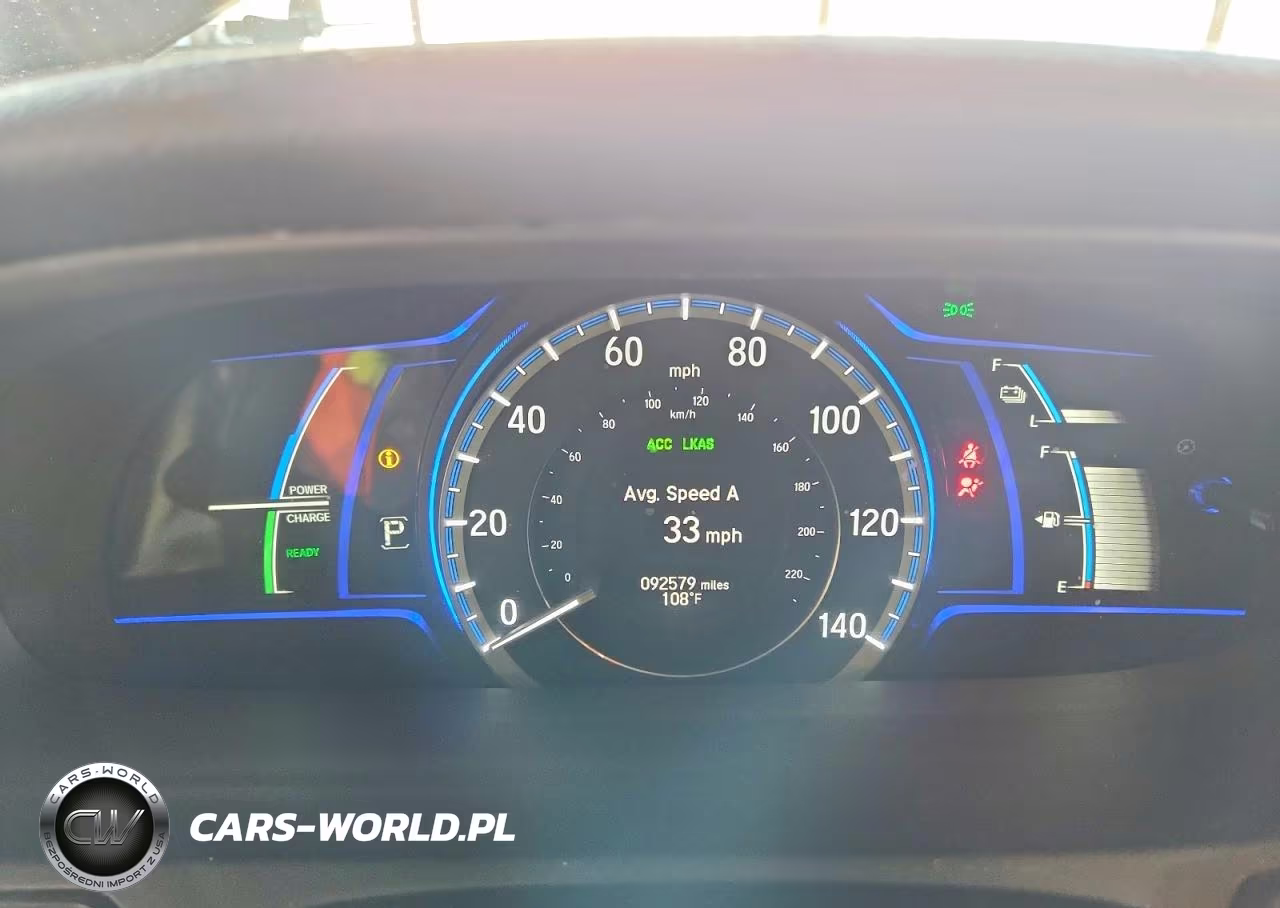 2017 Honda Accord Touring Hybrid VIN:JHMCR6F74HC019993 - 9