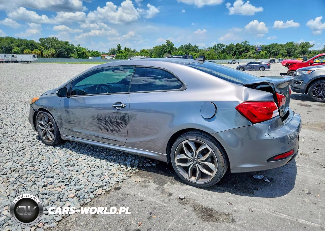 2015 Kia Forte Koup Sx VIN:KNAFZ6A36F5403582 - 2