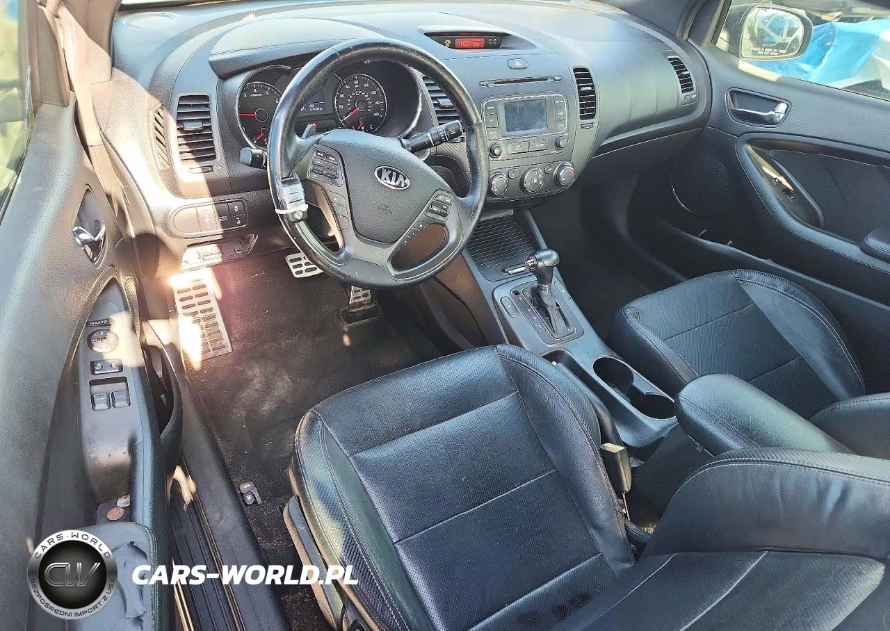 2015 Kia Forte Koup Sx VIN:KNAFZ6A36F5403582 - 8