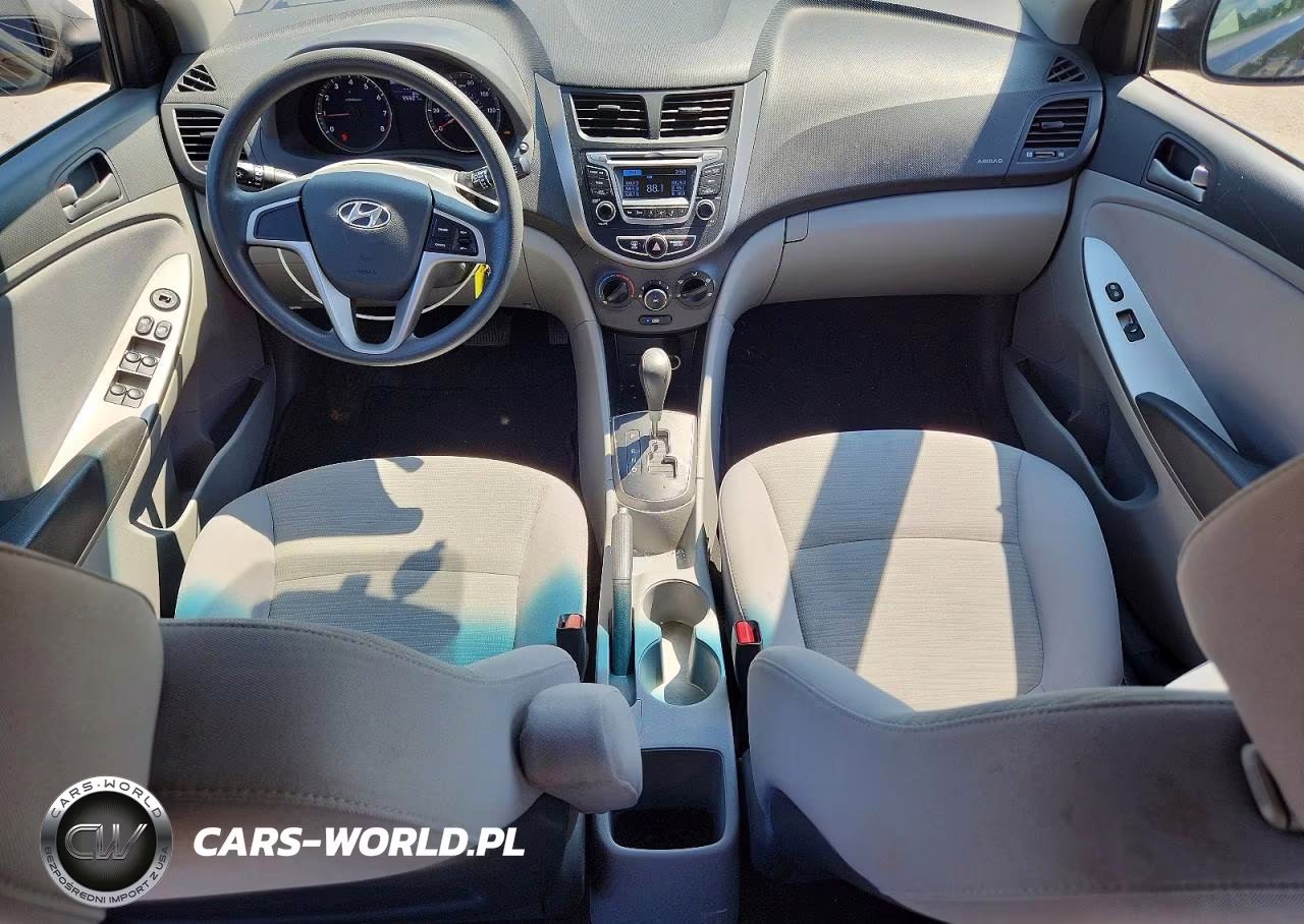 2017 Hyundai Accent Se VIN:KMHCT5AE4HU349948 - 8